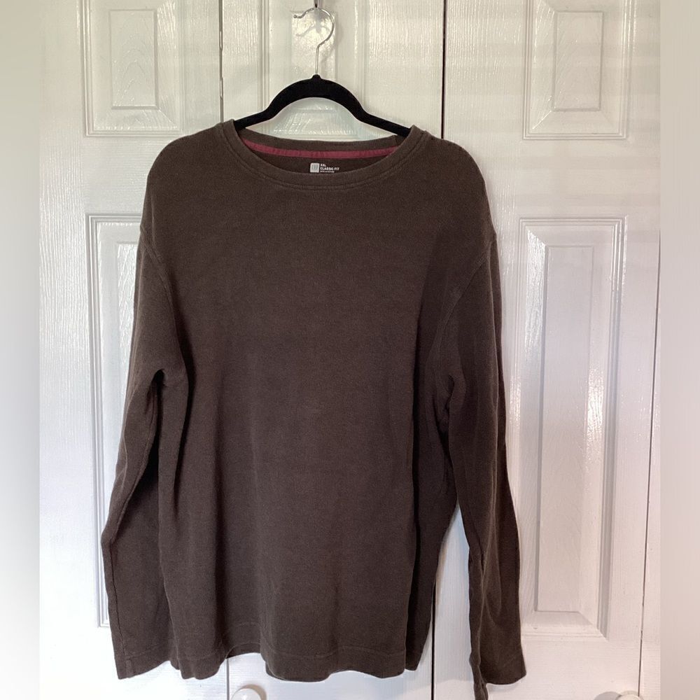 Gap - Big & Tall Men’s - Classic Fit - Brown Pullover Shirt - XXL